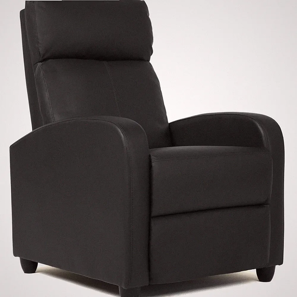 Recliner Chair Leather Home Theater Seating with Lumbar Support for Living Room